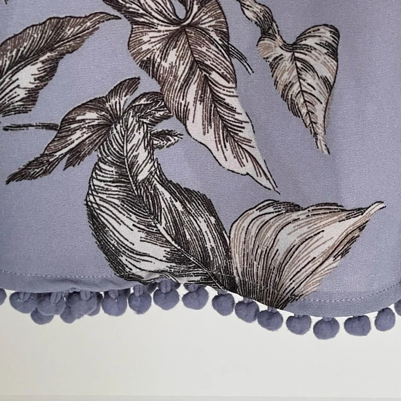 Aritzia Tularosa Iris high waisted rise Skirt in Chambray Purple 18748 - Picture 10 of 13